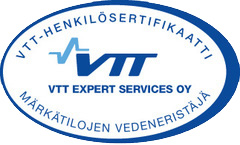 VTT-henkilöstösertifikaatti